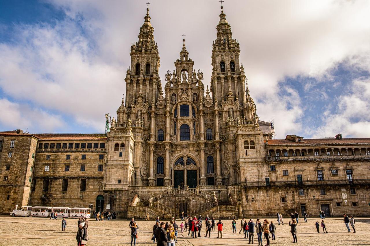 Luxury Singular Apartamento 4 Dormitorios Santiago de Compostela Bagian luar foto