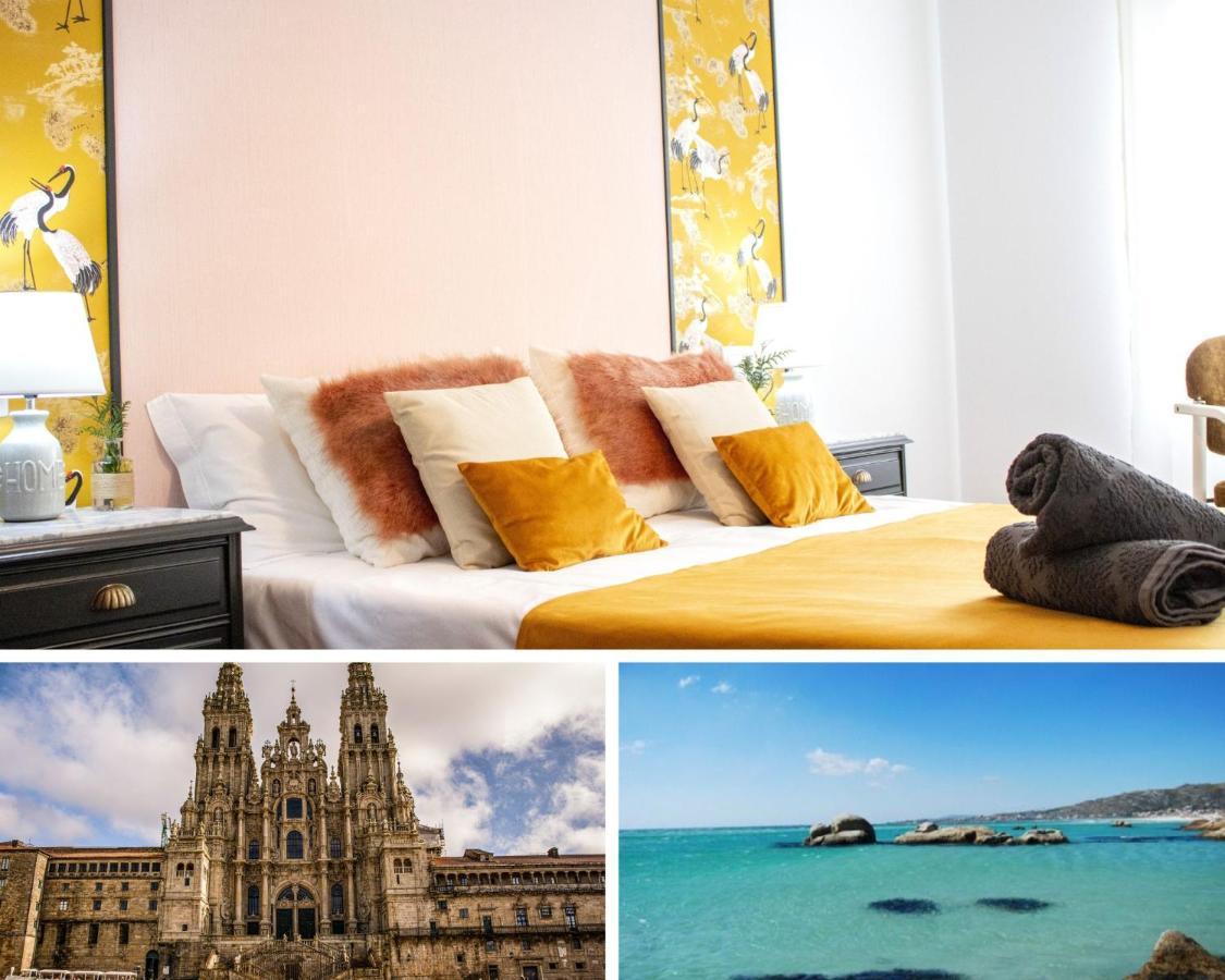 Luxury Singular Apartamento 4 Dormitorios Santiago de Compostela Bagian luar foto